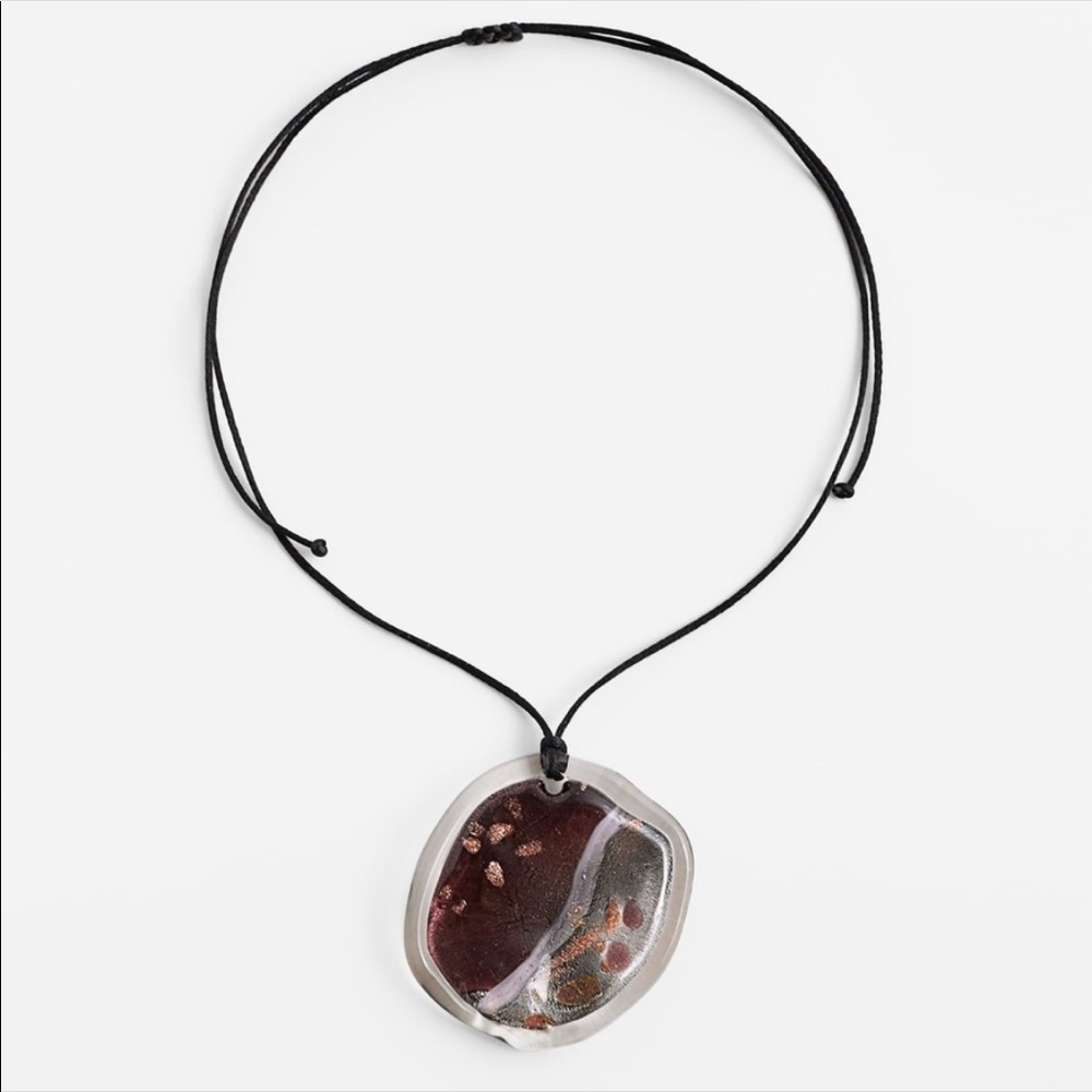Zara Cosmic Glass Collection Necklace